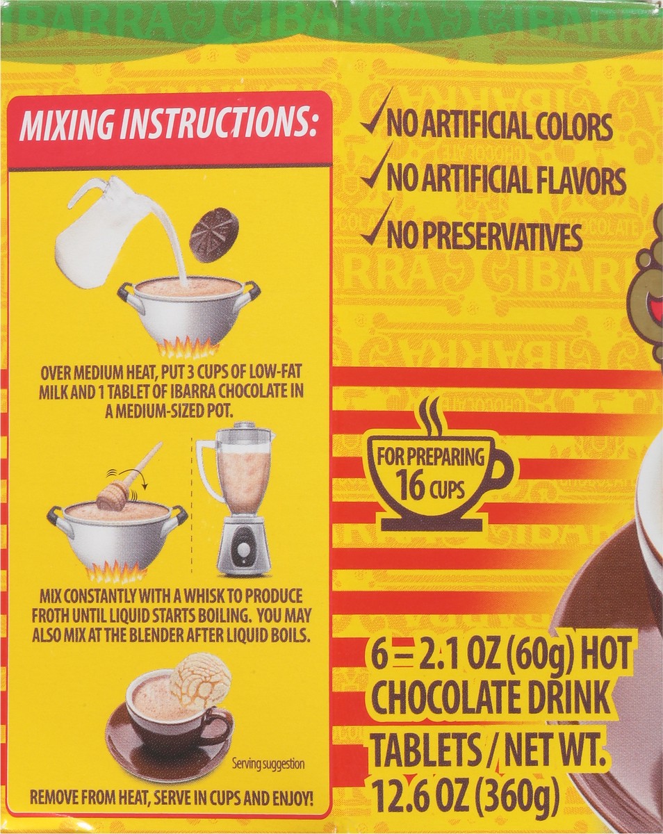 slide 9 of 13, Ibarra Tablets Hot Chocolate Drink - 6 ct, 6 ct