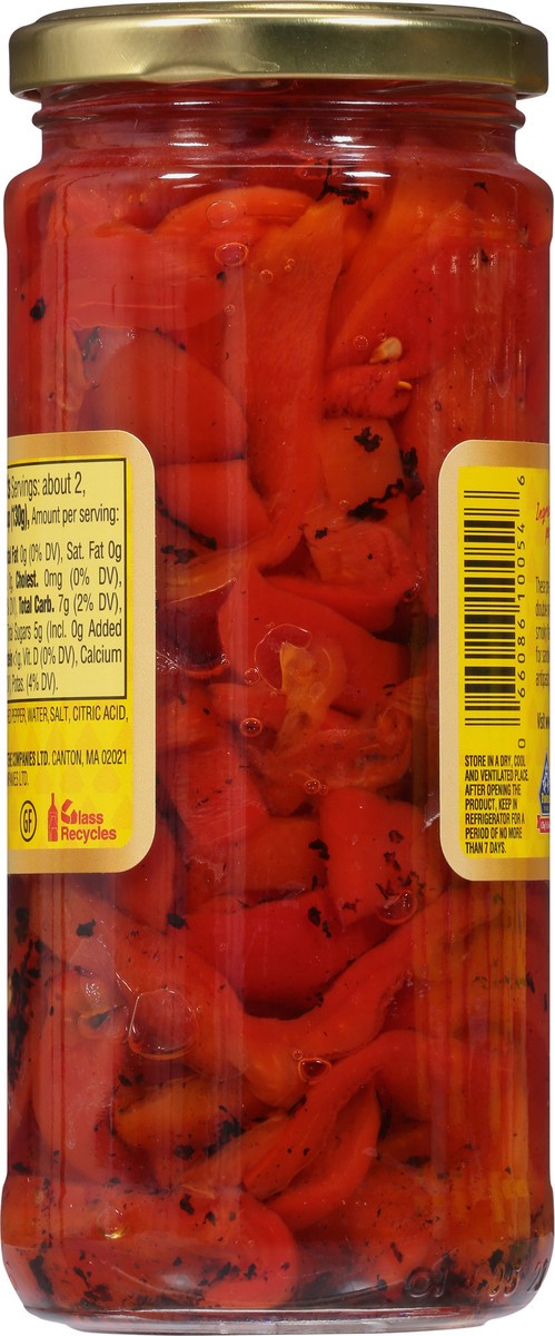 slide 10 of 11, Pastene Double Roasted Pepper Strips 16 oz, 16 oz