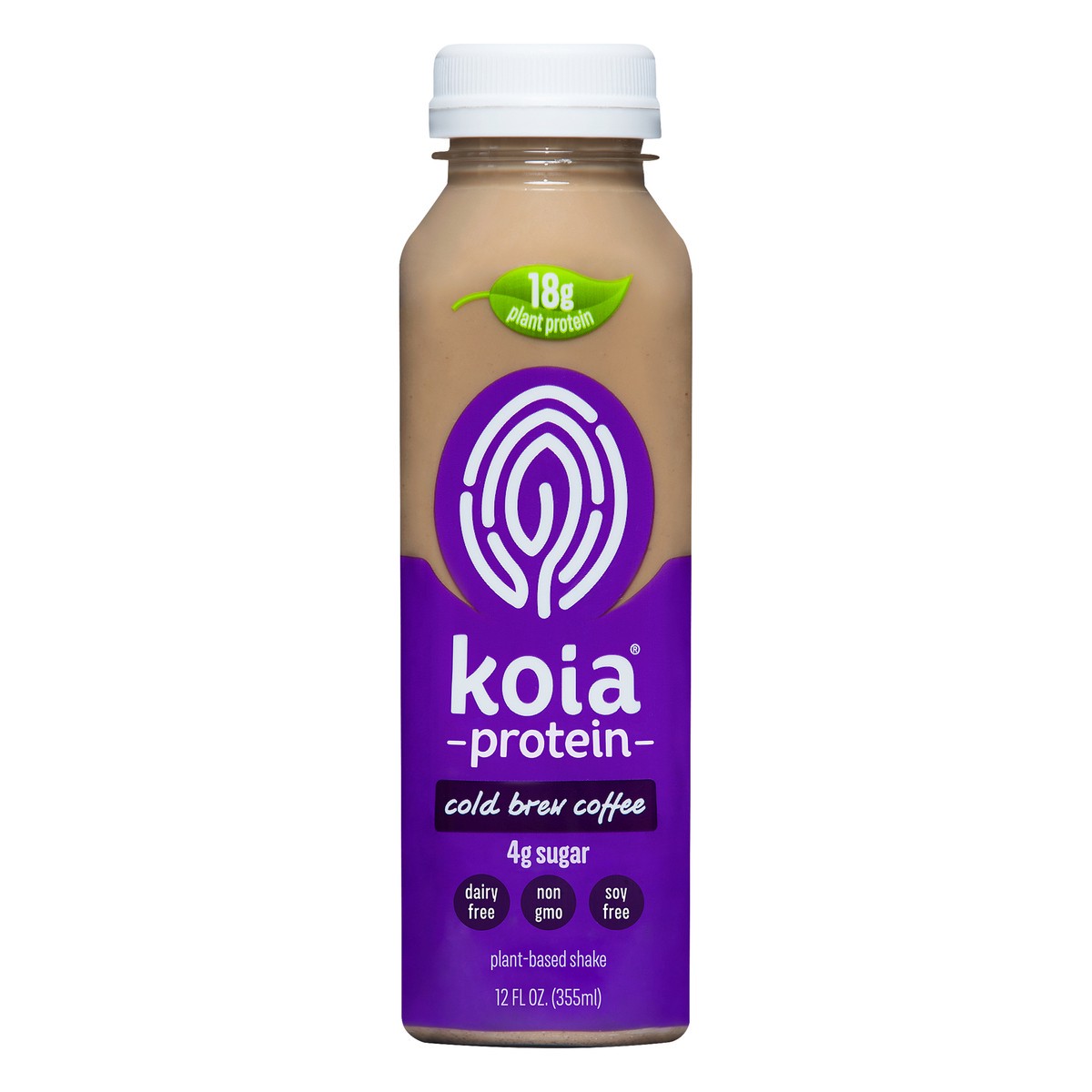 slide 1 of 1, Koia Cold Brew Coffee Plant Based Protein Drink, 12 fl oz