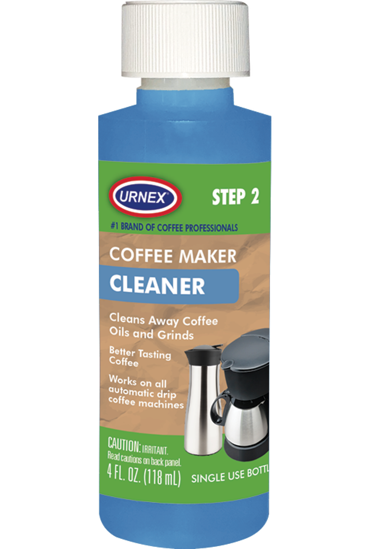 slide 2 of 2, Urnex Coffee Machine Cleaning and Descaling Liquid, 1 ct