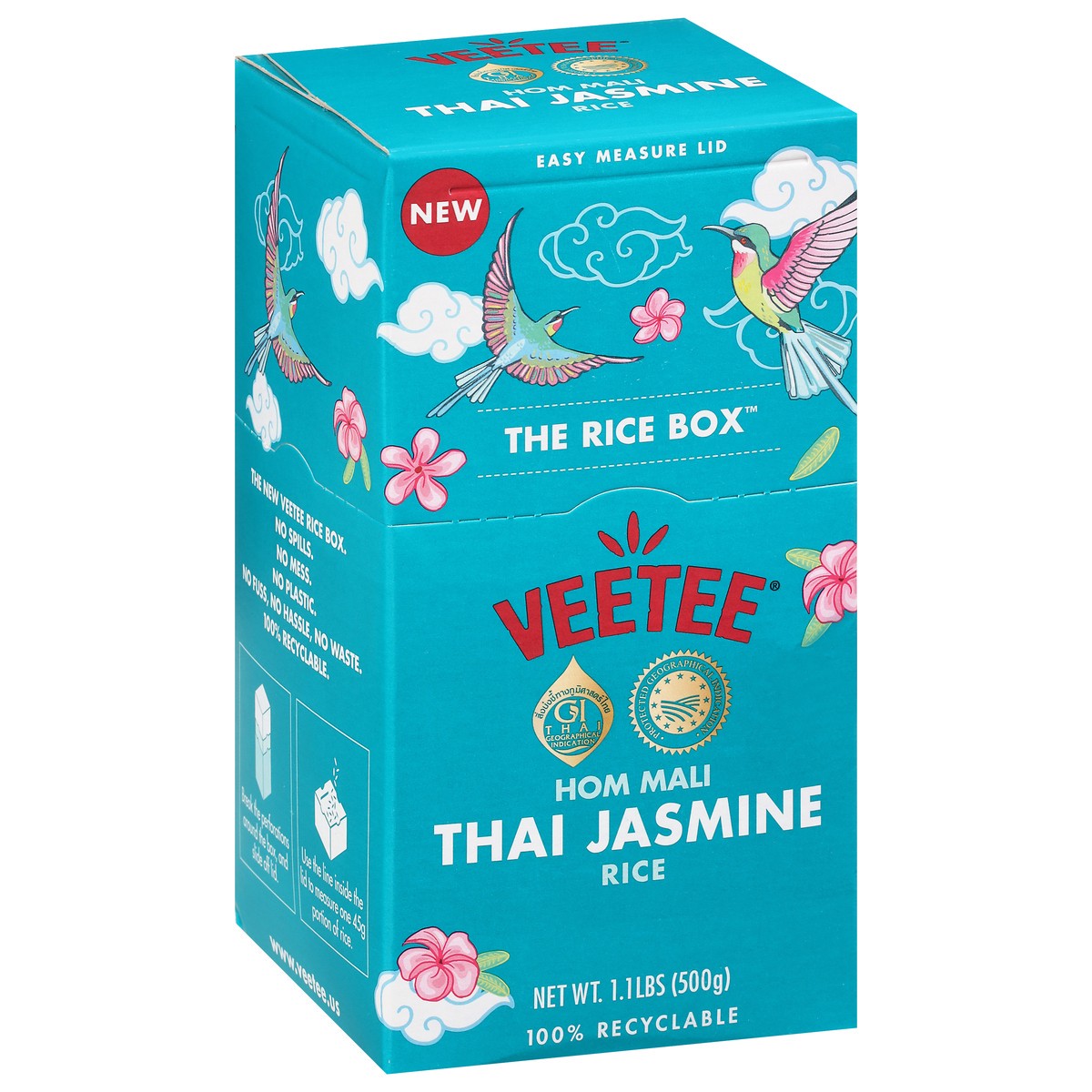 slide 2 of 9, VeeTee Hom Mali Thai Jasmine Rice 1.1 lb, 1.1 lb