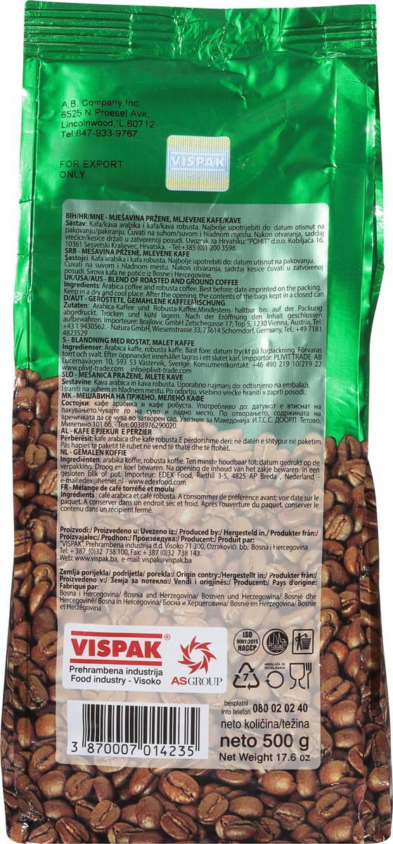 slide 2 of 9, Vispak Roasted and Ground Coffee - 17.6 oz, 17.6 oz