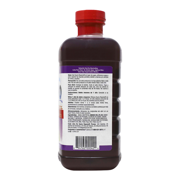 slide 6 of 9, SueroMax Grape Pediatric Drink, 33.8 oz