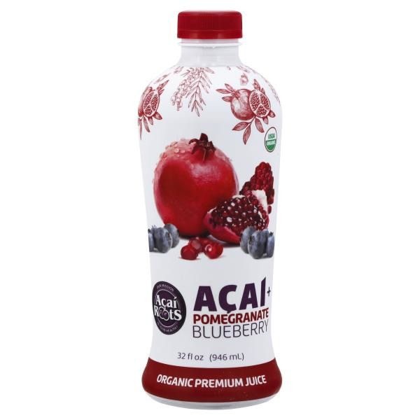 slide 1 of 1, Acai Roots Acai, Pomegranate, & Blueberry Juice , 32 oz