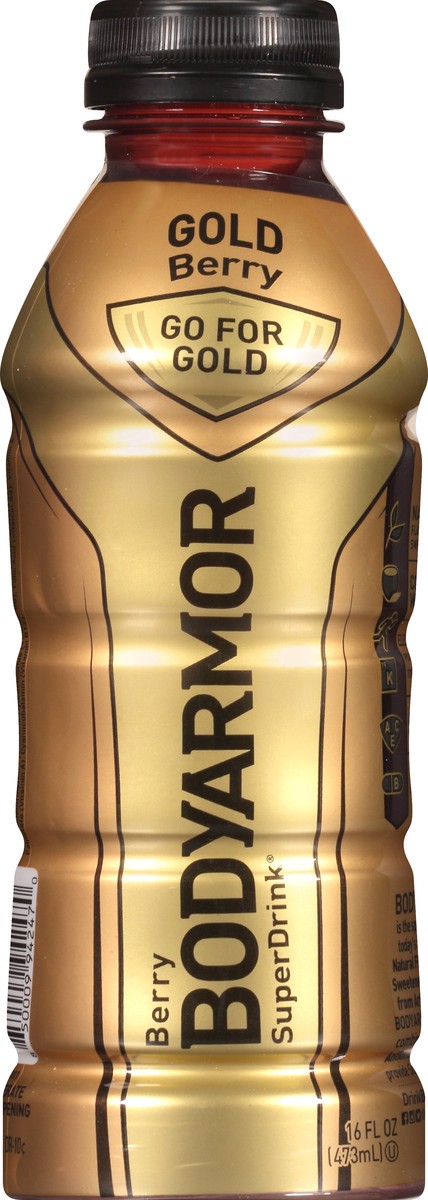 slide 9 of 12, BODYARMOR Gold Berry Super Drink - 16 fl oz, 16 fl oz