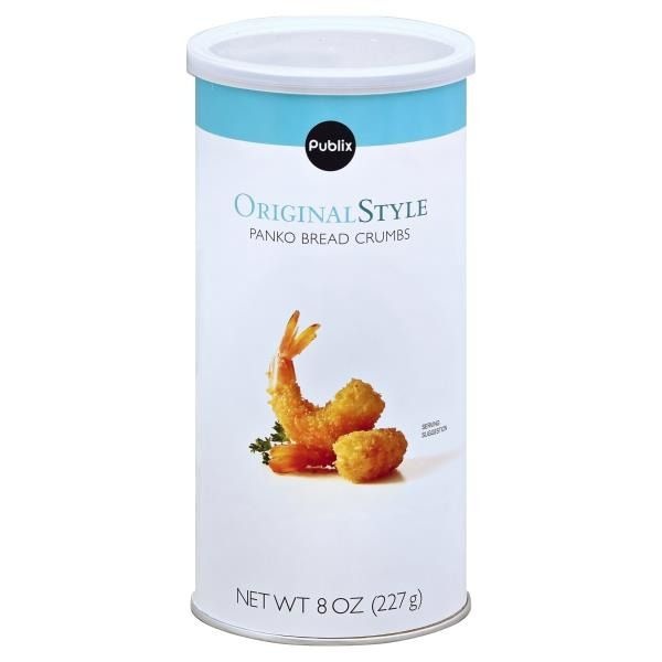 slide 1 of 1, Publix Bread Crumbs, Panko, Original Style, 8 oz