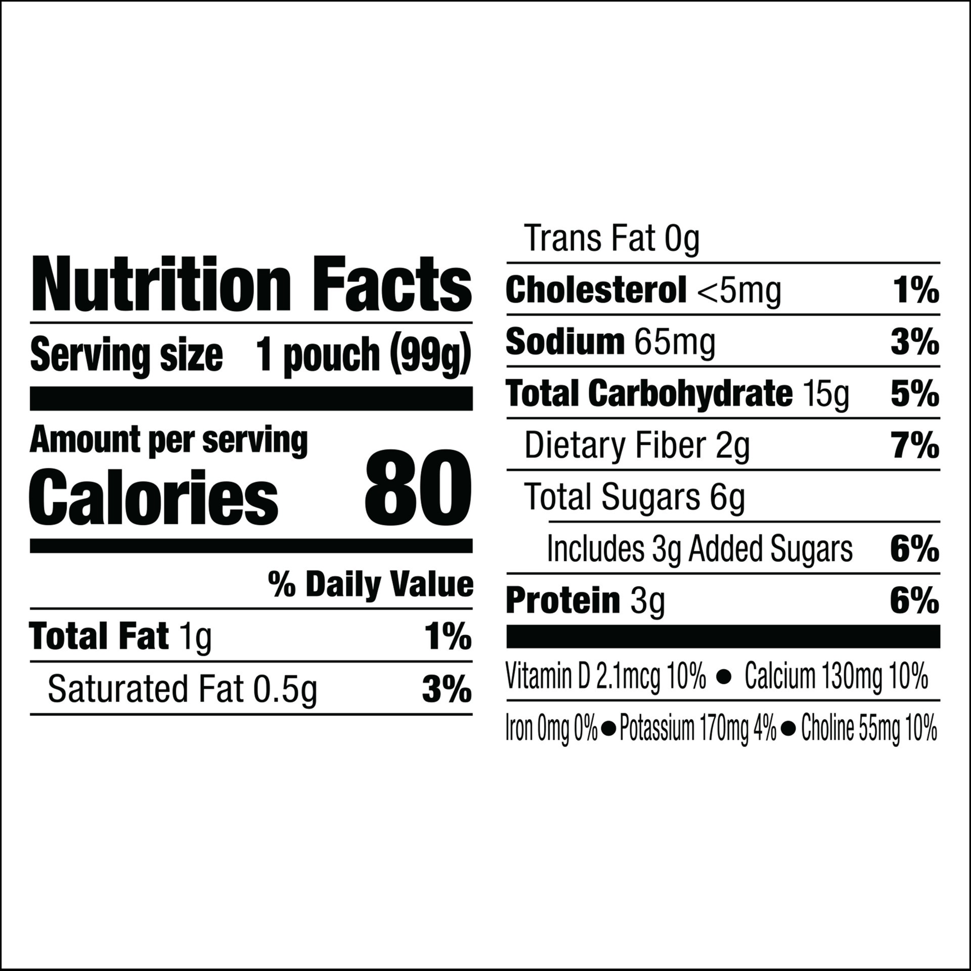 slide 3 of 10, Horizon Organic Growing Years Low Fat Yogurt Pouch with 50mg DHA Omega-3 and Choline, Strawberry, 3.5oz, 3.5 oz