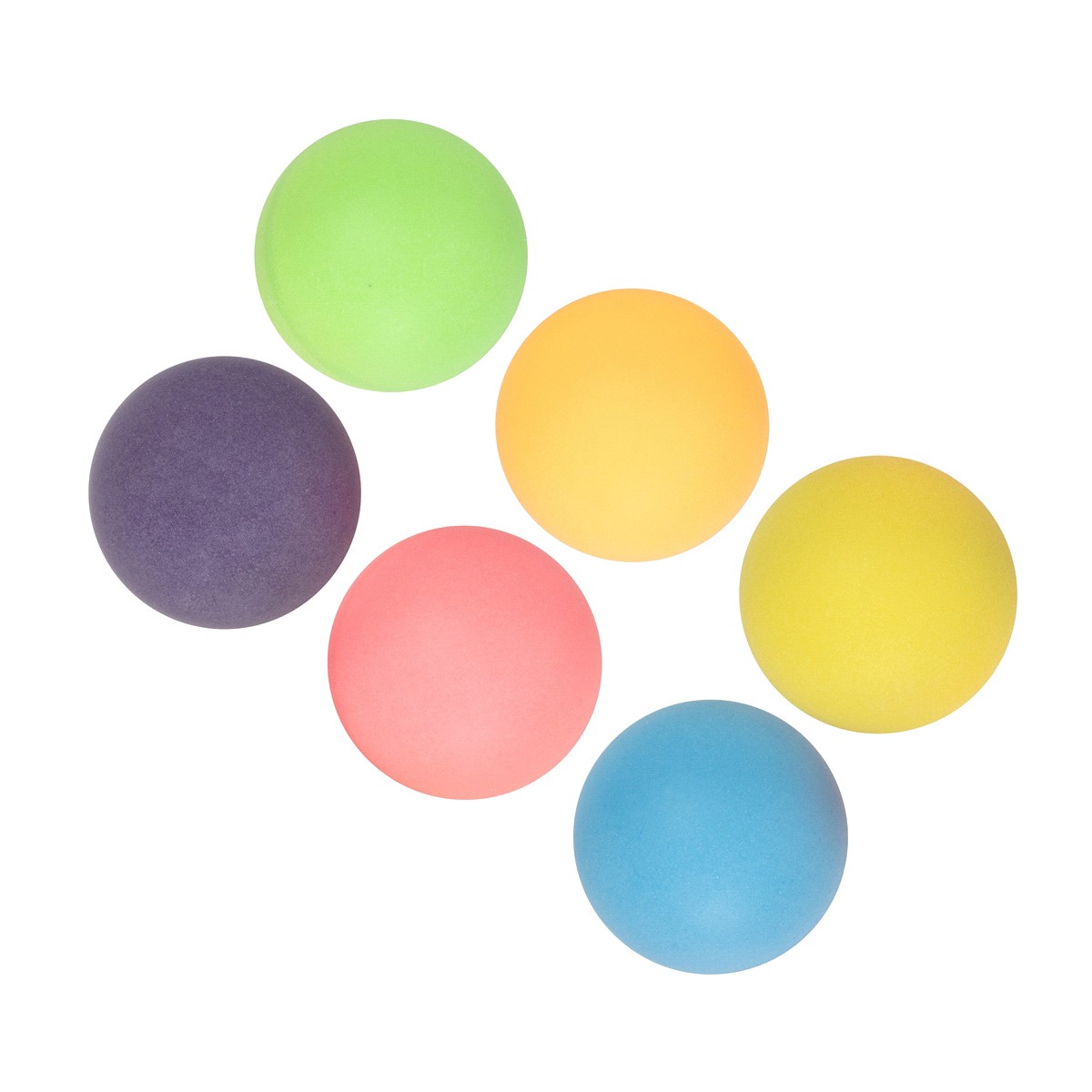 slide 2 of 2, Stiga 6pk 1 star Multi color Table Tennis Balls, 6 ct