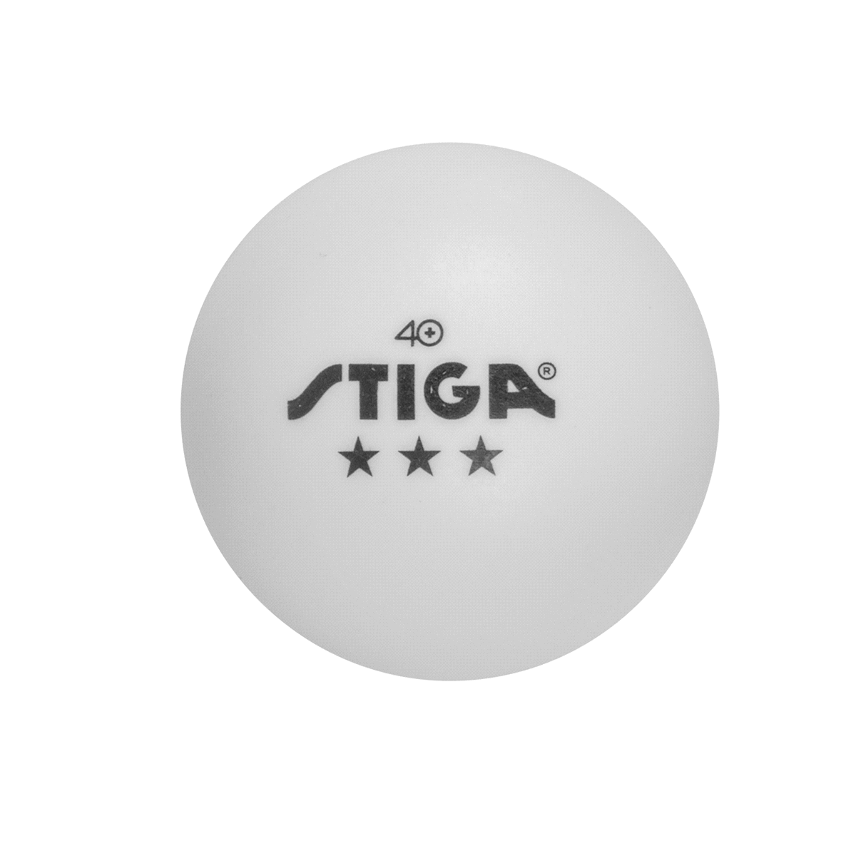 slide 2 of 2, STIGA 3-Star White Table Tennis Balls (6-Pack), 1 ct