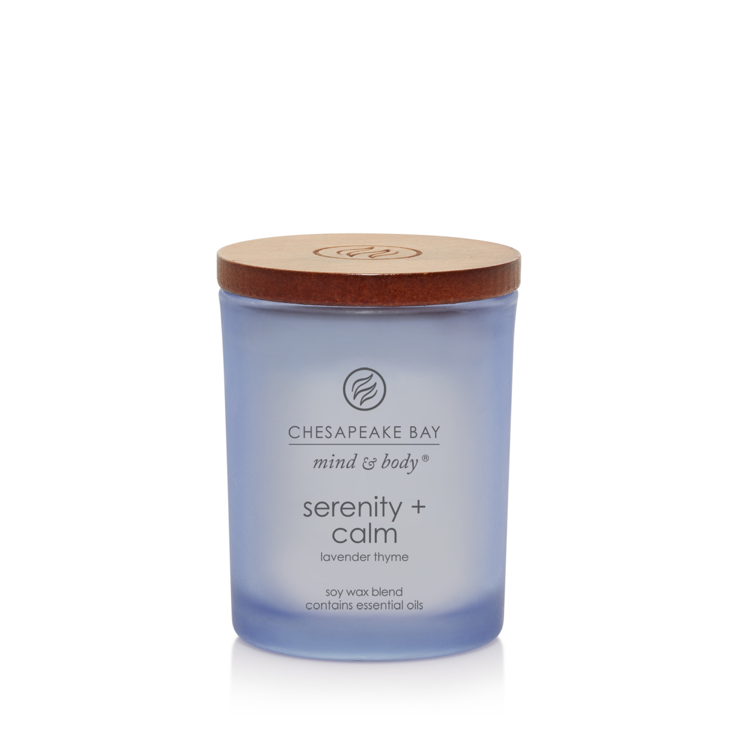 slide 1 of 3, Chesapeake Bay Candle Mind & Body Collection Serenity + Calm: Lavender Thyme, 3.7 oz
