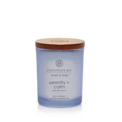 Chesapeake Bay Candle Mind & Body Collection Serenity + Calm: Lavender Thyme