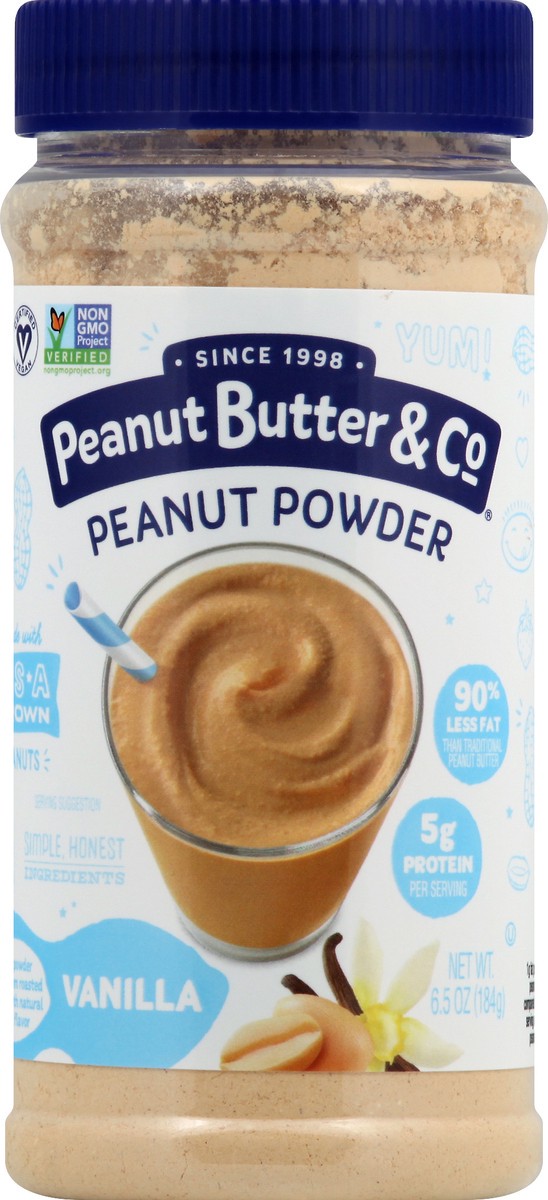 slide 6 of 7, Peanut Butter & Co. Vanilla Peanut Powder 6.5 oz. Jar, 6.5 oz