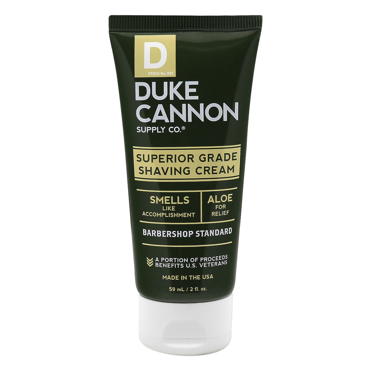 slide 1 of 9, Duke Cannon Superior Grade Shaving Cream 59 oz, 59 oz