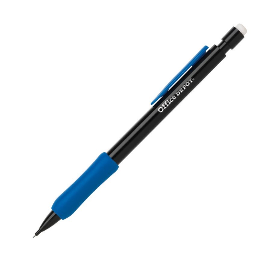 slide 2 of 5, Office Depot Mechanical Pencils With Comfort Grip, 0.5 Mm, Pack Of 12, 12 ct