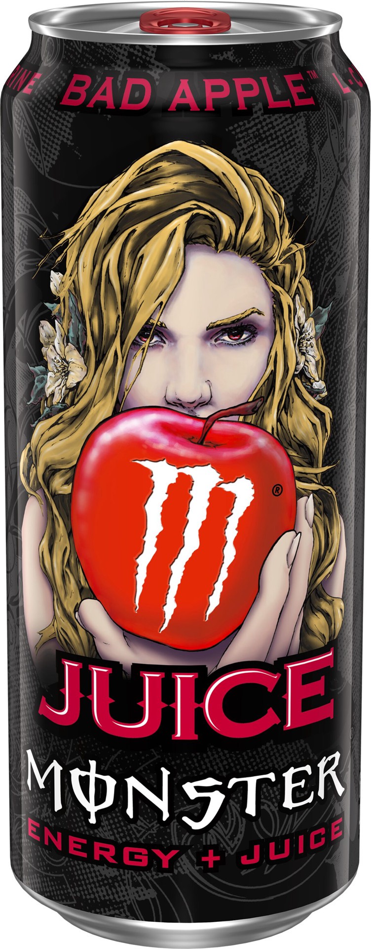 slide 1 of 6, MONSTER ENERGY 16 - fl oz Sweet Fuji Apple Energy Drink, 1 ct
