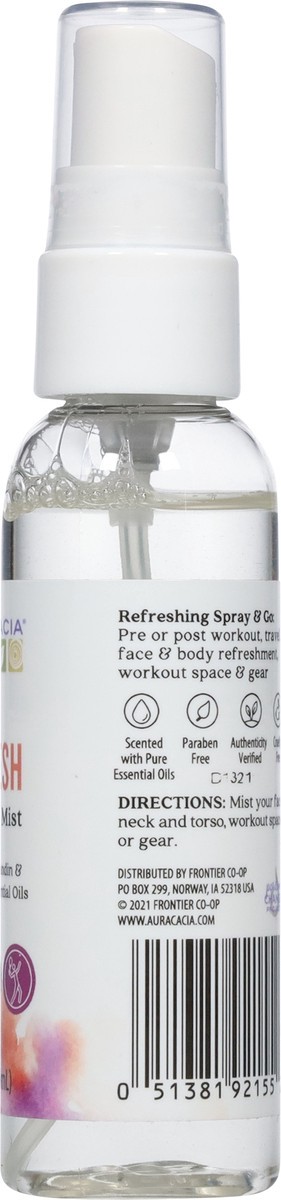 slide 3 of 13, Aura Cacia Refresh Workout Mist, 2 fl oz
