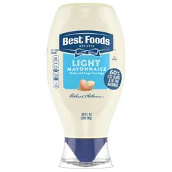Best Foods Mayonnaise Light Mayo, 20 oz, 1 Ct