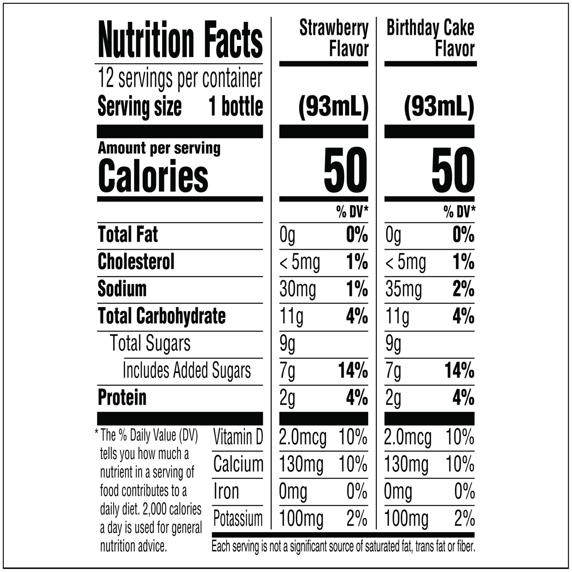 slide 3 of 5, Danimals Smoothie Strawberry Explosion and Birthday Cake Dairy Drink Multi-Pack, Easy Snacks for Kids, 12 Ct, 3.1 OZ Smoothie Bottles, 3.10 fl oz