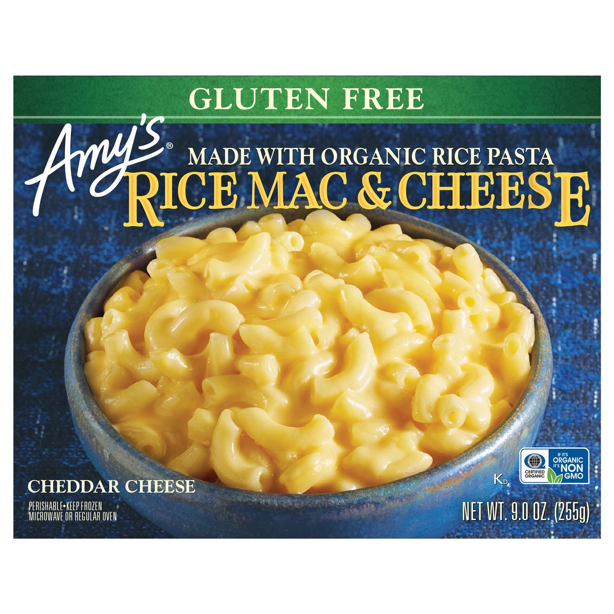 slide 1 of 4, Amy's Gluten Free Frozen Rice Mac & Cheese - 9oz, 9 oz