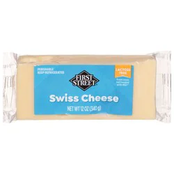 First Street Swiss Chunk Cheese