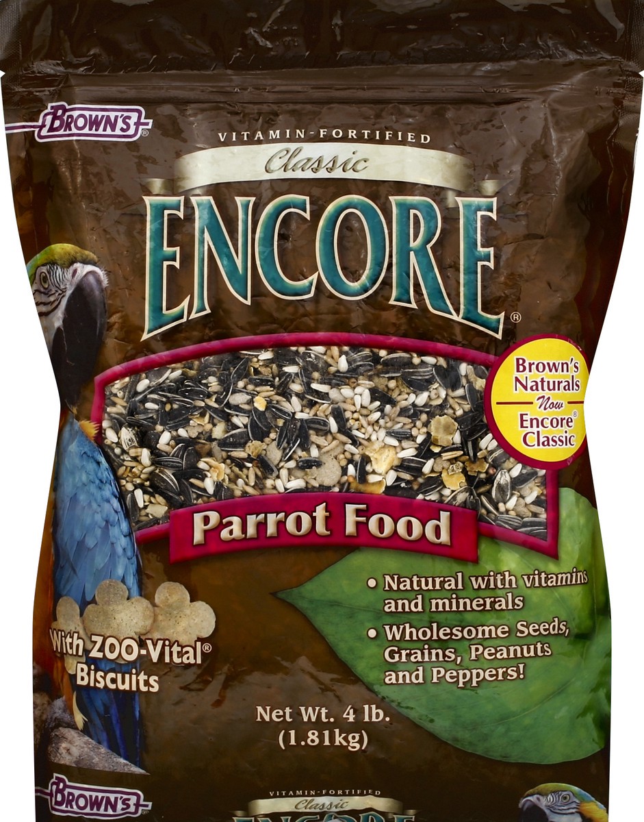 slide 3 of 5, Brown's Parrot Food 4 lb, 4 lb