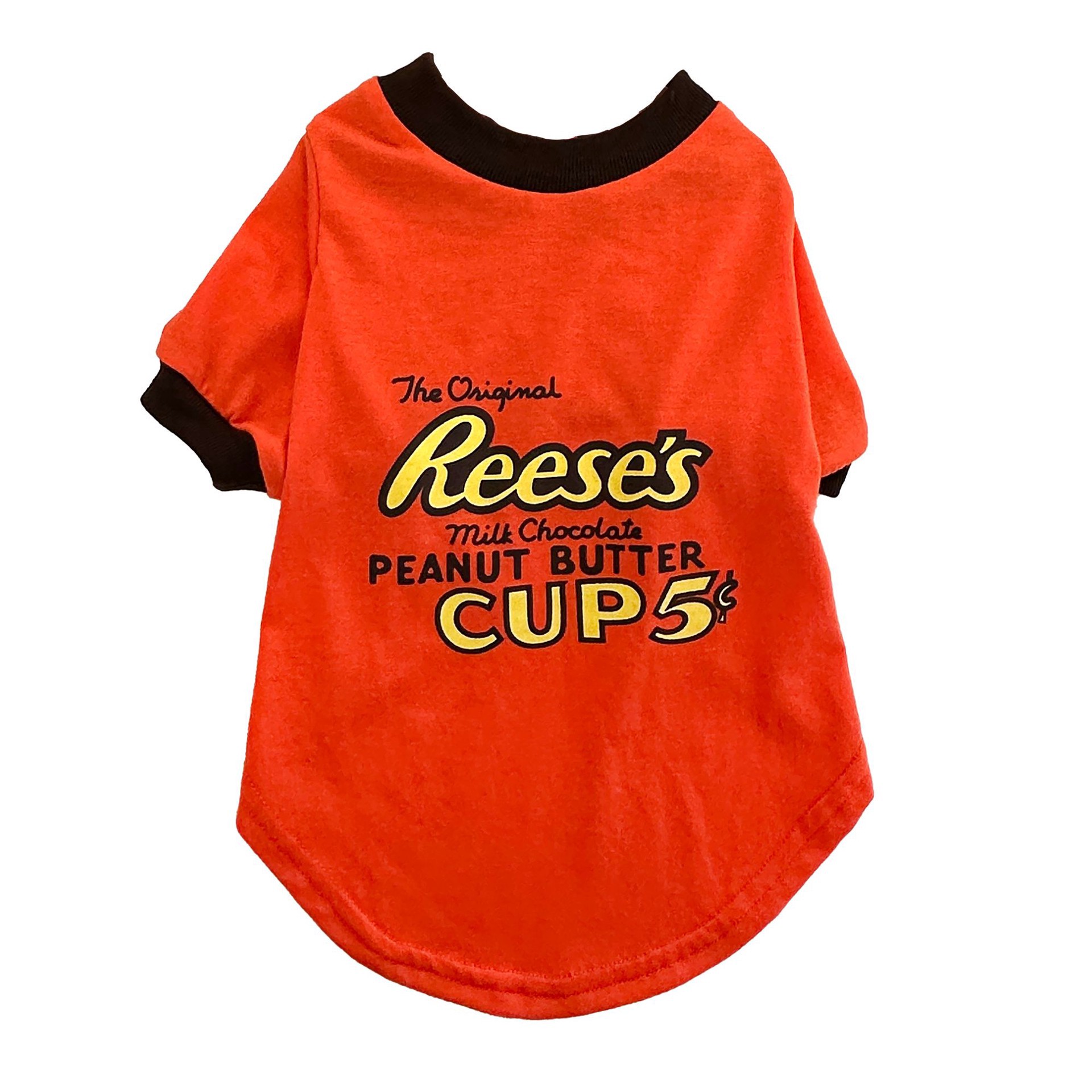 slide 1 of 1, GMason Hershey's Halloween REESE's Peanut Butter Cup Dog Tee - SM, SM