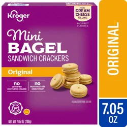 Kroger Original Mini Bagel Sandwich Crackers