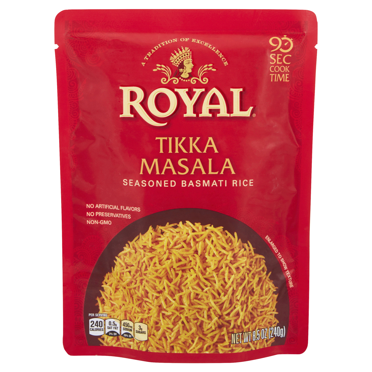 slide 1 of 1, Royal Tikka Masala Seasoned Basmati Rice, 8.5 oz