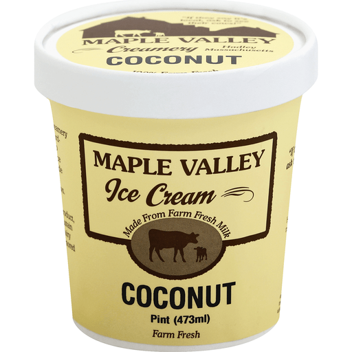 slide 2 of 2, Maple Valley Coconut Ice Cream, 16 oz