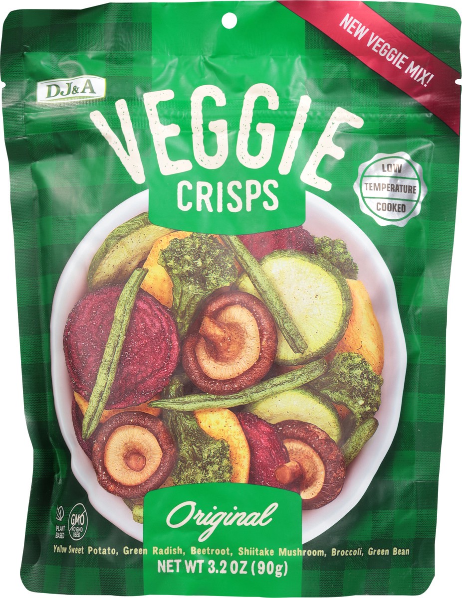 slide 10 of 13, DJ&A Original Veggie Crisps - 3.2 oz, 1 ct