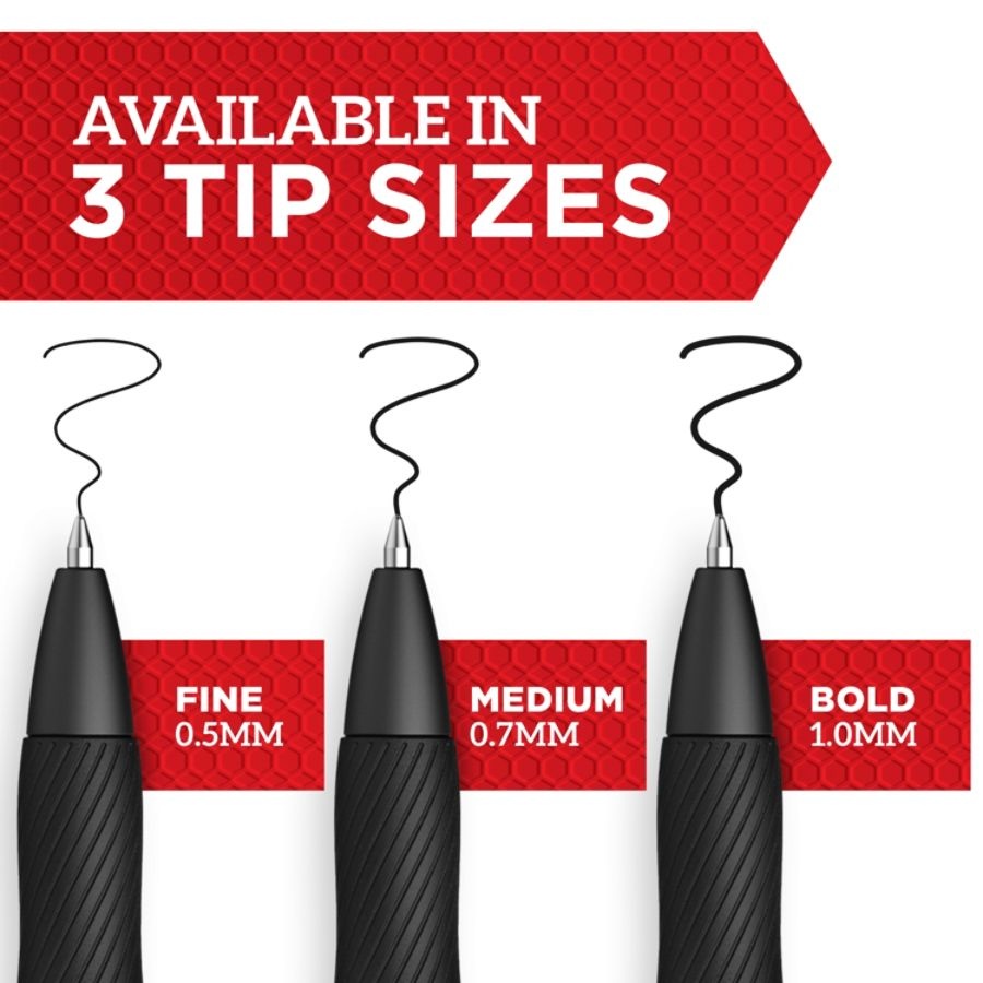 slide 3 of 7, Sharpie S Gel Pens, Fine Point, 0.5 Mm, Black Barrels, Assorted Ink, Pack Of 4 Pens, 4 ct