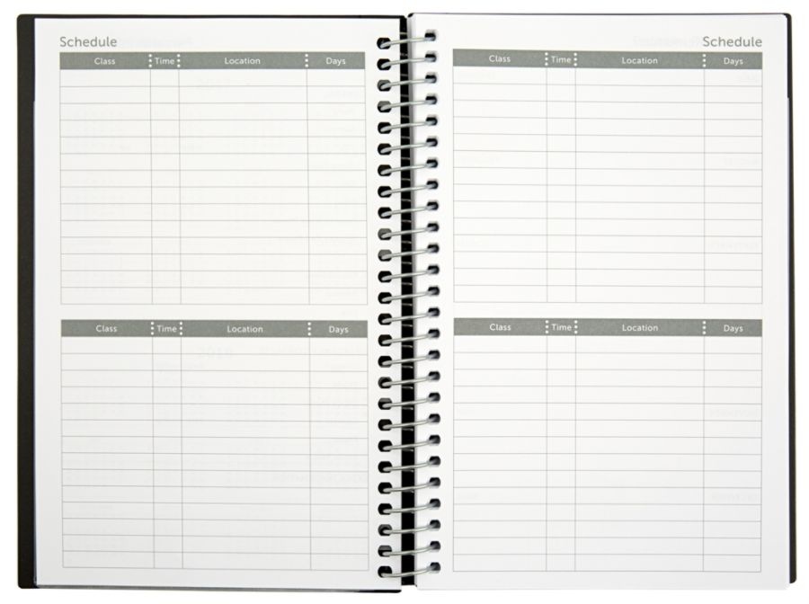 slide 10 of 10, Office Depot Stellar Academic Weekly/Monthly Planner, 8-1/2'' X 5-1/2'', Assorted Colors, July 2020 To June 2021, Odus1933-017, 1 ct