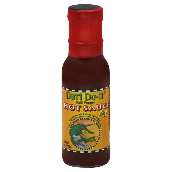 slide 1 of 1, Dat'l Do-It Datil Pepper Hot Sauce, 10 oz