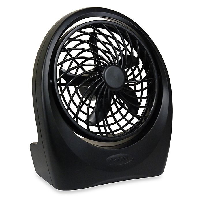 slide 1 of 1, O2Cool Portable Plus Battery Powered Portable Fan, 5 in