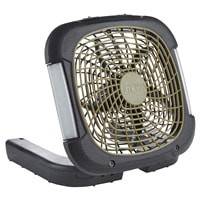 slide 3 of 17, Treva Camping Fan With Lights, 10", 1 ct