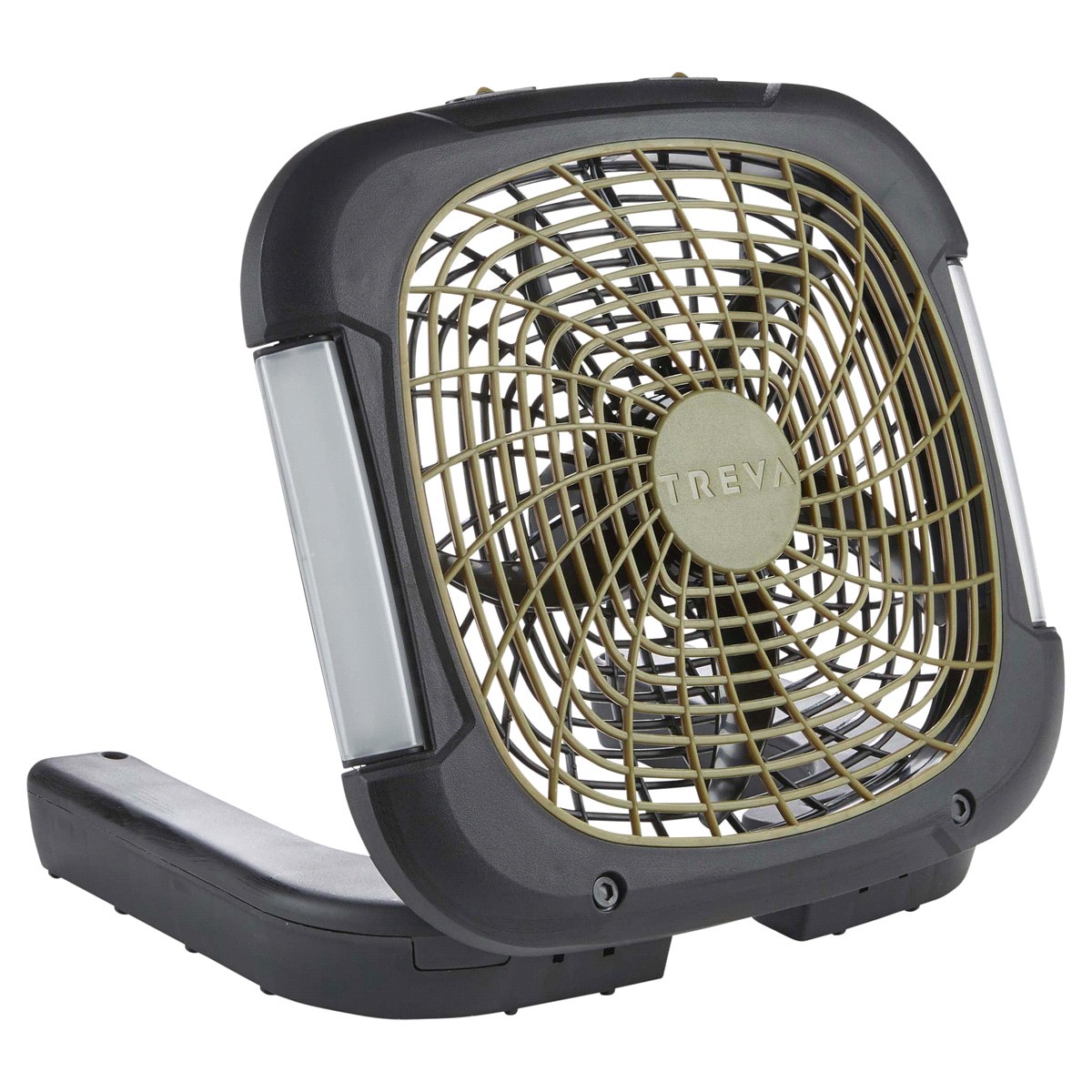 slide 5 of 17, Treva Camping Fan With Lights, 10", 1 ct