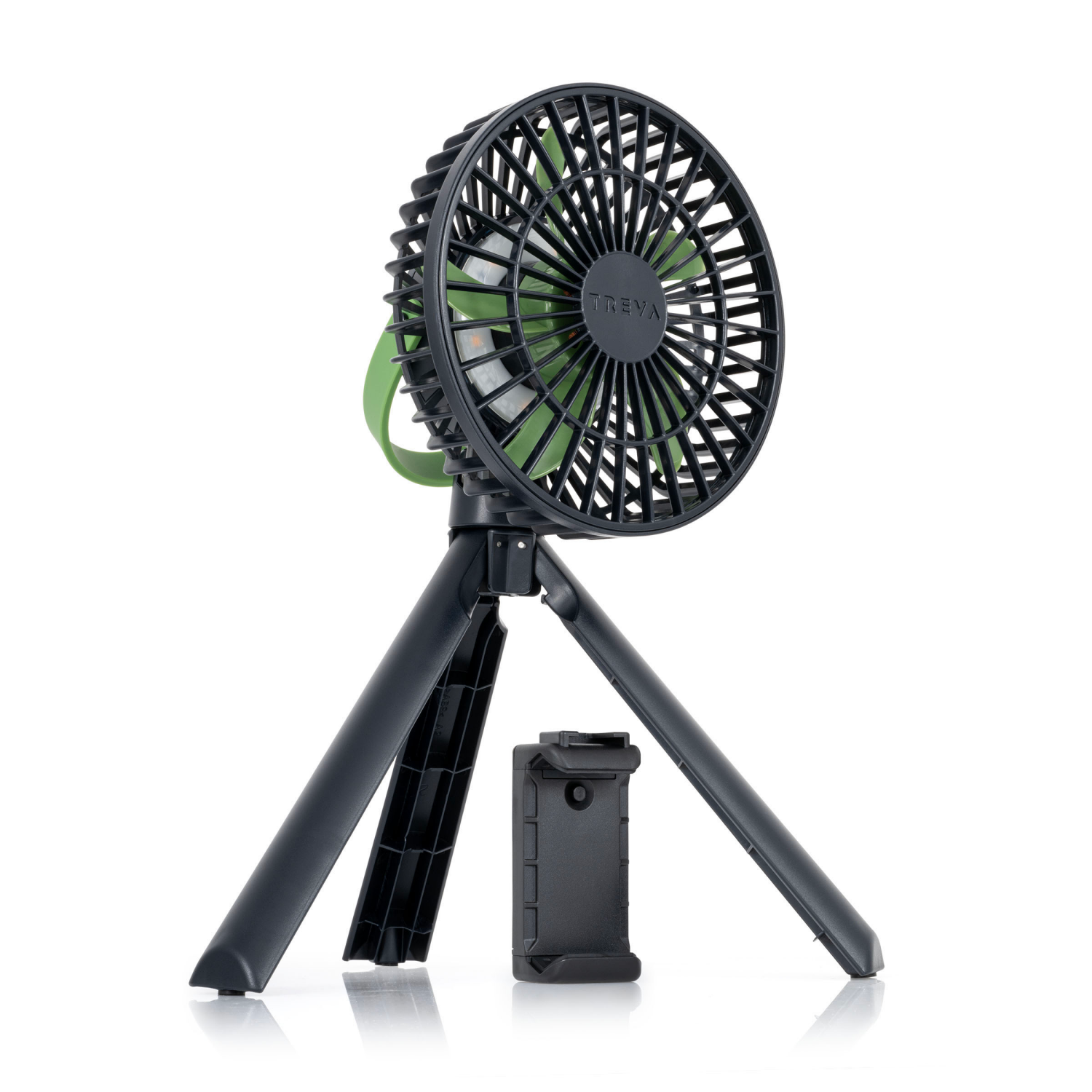 slide 5 of 7, 5 Inch Rechargeable Adventure Fan with with Adapter, 1 ct