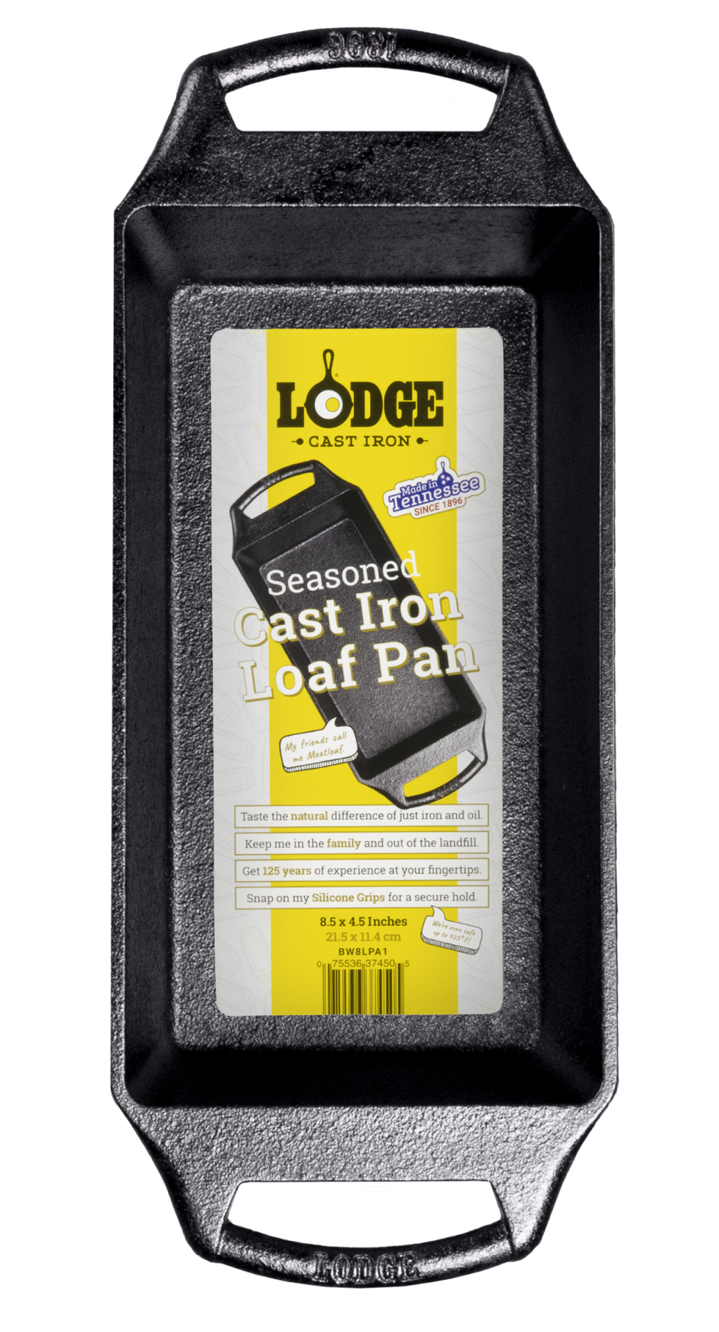 slide 3 of 3, Lodge Cast Iron Seasoned Loaf Pan 1 ea Not Packed, 1 ct