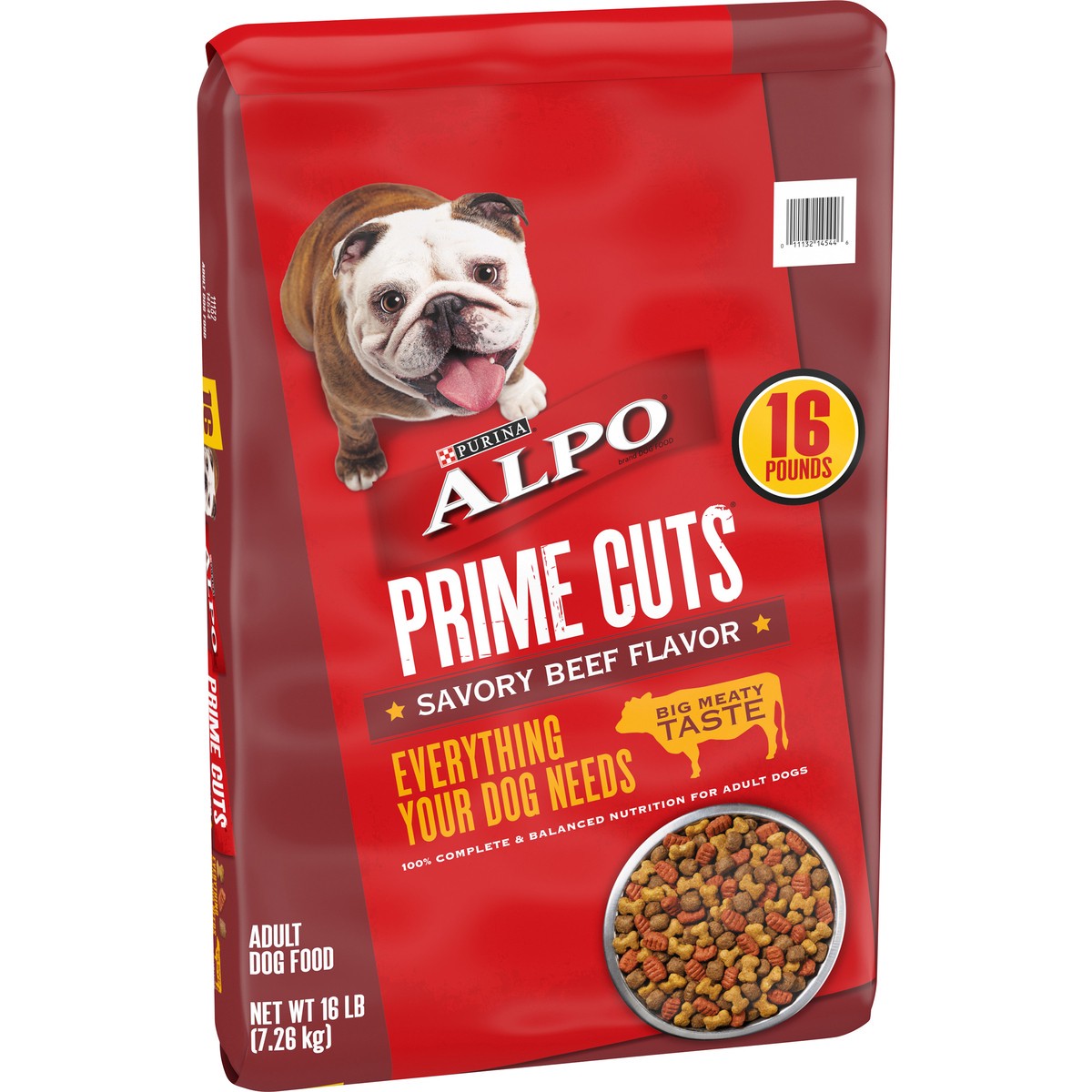 slide 6 of 8, ALPO Purina ALPO Dry Dog Food, Prime Cuts Savory Beef Flavor, 16 lb