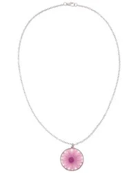 Carter's Lilac Flower Necklace Pink OSZ