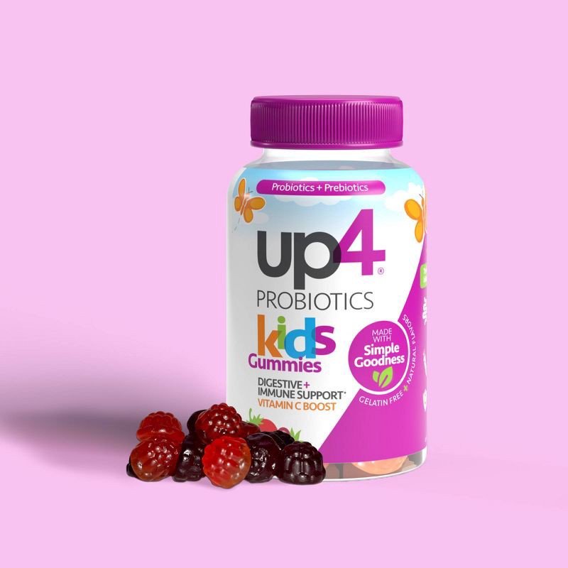 slide 2 of 5, UP4 Probiotics UP4 Kids Probiotic Gummies - Berry Delicious - 30ct, 30 ct