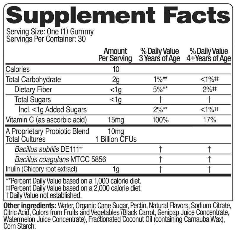 slide 3 of 5, UP4 Probiotics UP4 Kids Probiotic Gummies - Berry Delicious - 30ct, 30 ct