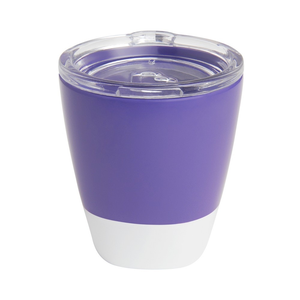 slide 3 of 3, Munchkin Splash Cup - Purple, 1 ct