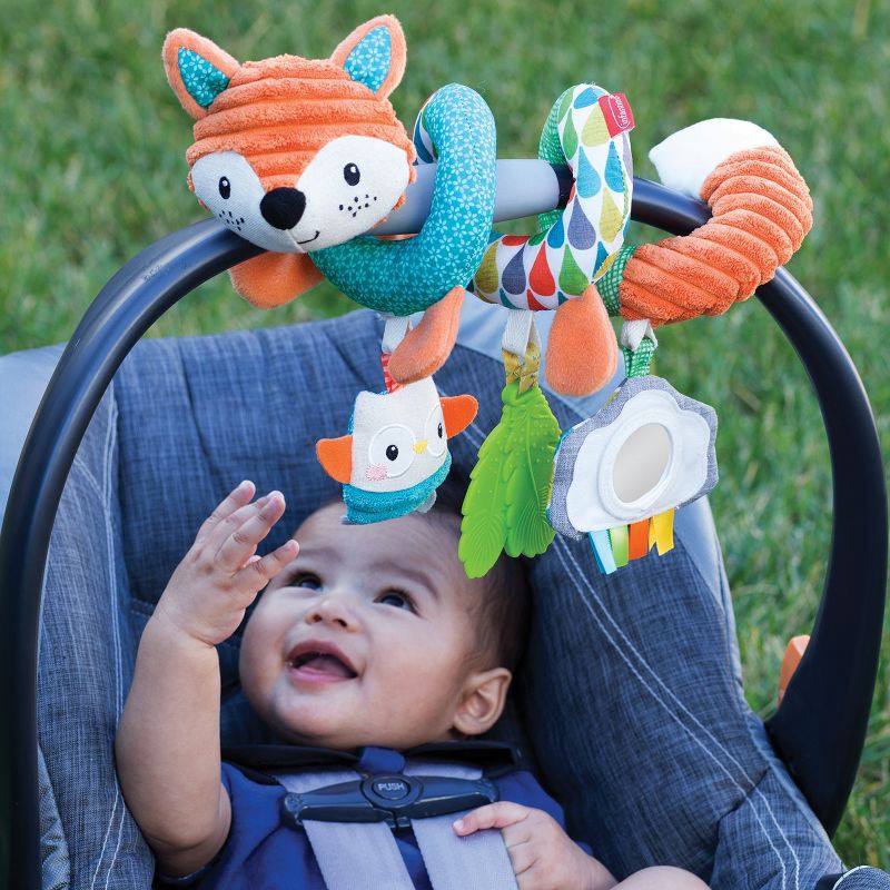 slide 2 of 6, Infantino Go gaga! Spiral Car Seat Activity Toy, 1 ct