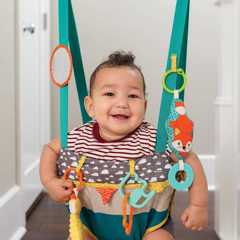 slide 7 of 10, Infantino Go gaga! Up, Up & Away Deluxe Doorway Jumper, 1 ct