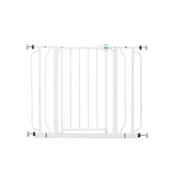 Regalo Wall Safe Extra Wide Walk Through Safety Baby Gate 29"-41.5" - White