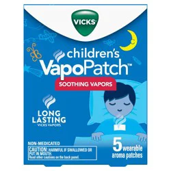 Vicks Children's VapoPatch with Long Lasting Soothing Vapors - Menthol - 5ct