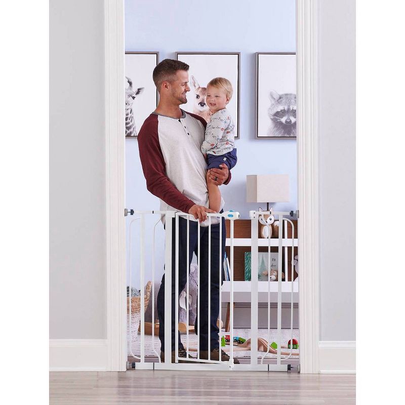 slide 2 of 7, Regalo Wall Safe Extra Tall Walk Through Safety Gate, 1 ct