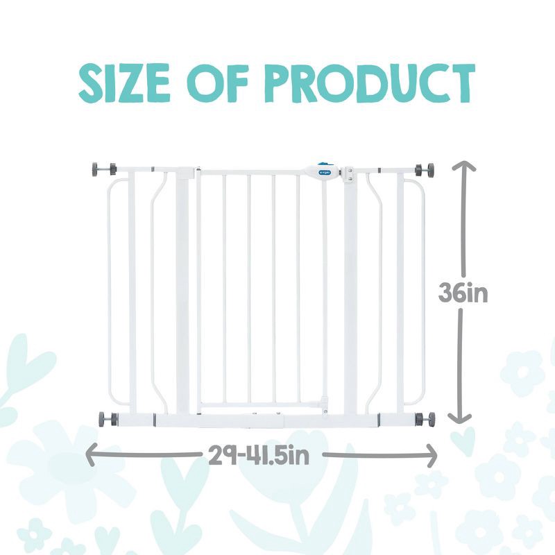slide 8 of 9, Regalo Wall Safe Extra Tall Walk Through Safety Gate, 1 ct
