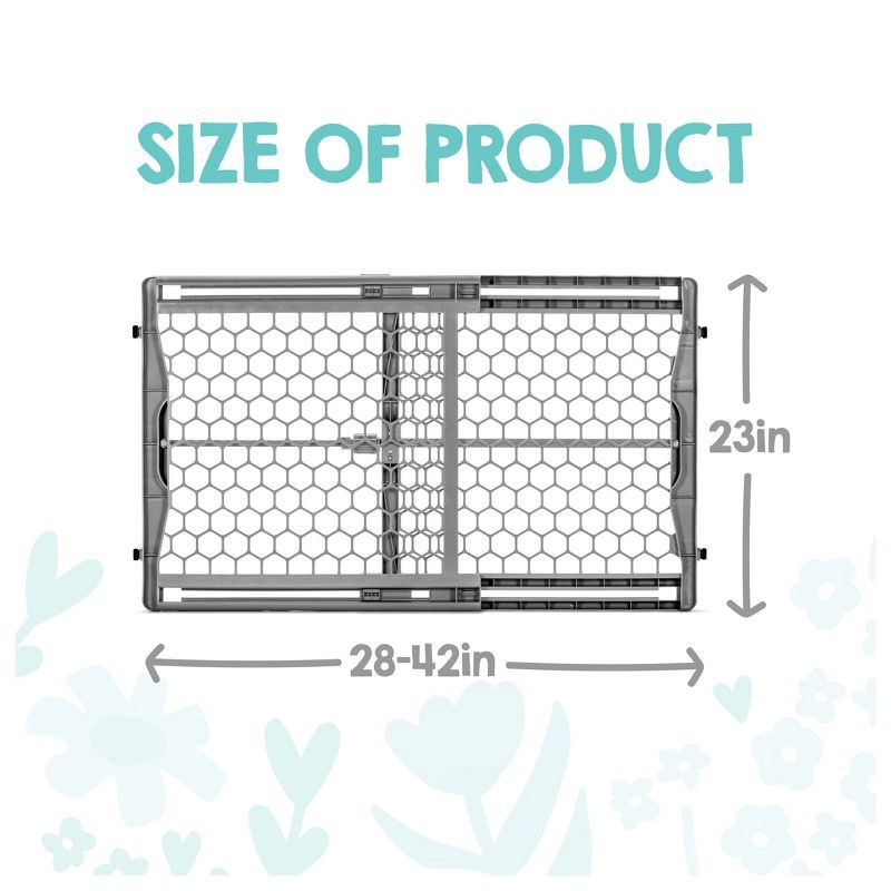 slide 6 of 6, Regalo Plastic Expandable Safety Gate, 1 ct